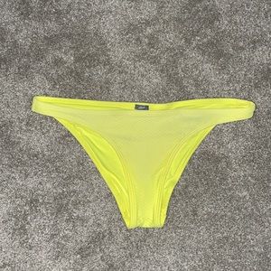 Aerie Swim Teeny Bright Yellow Bikini Bottom